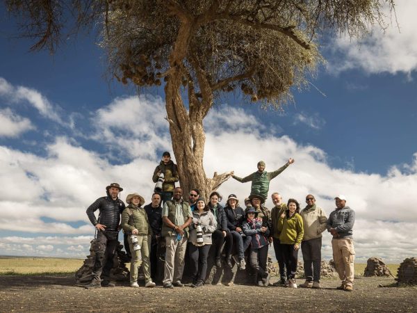 Safari Nomads guests and local guides